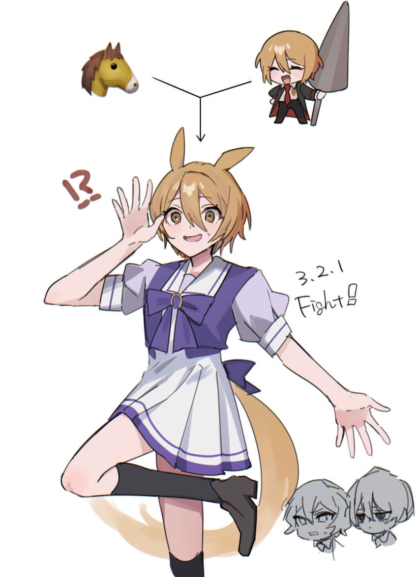 don quixote, sinclair, and yi sang (umamusume and 2 more) drawn by mu46016419