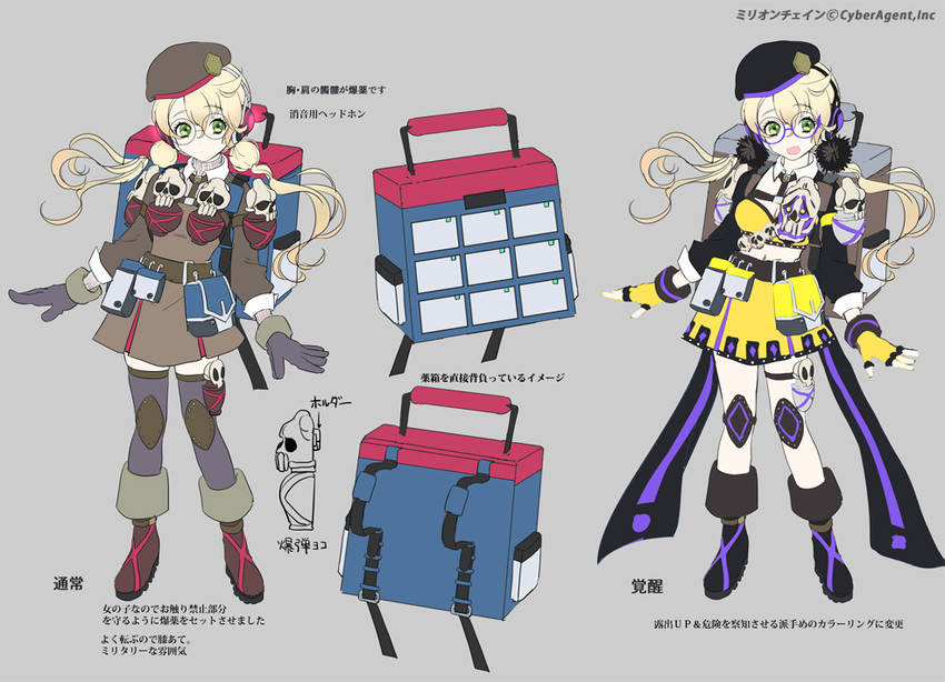 poison (million chain) drawn by yanyo_(ogino_atsuki)