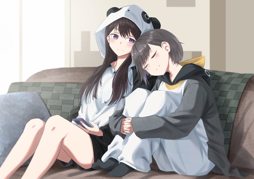 shiina taki and takamatsu tomori (bang dream! and 1 more) drawn by raito_taisha
