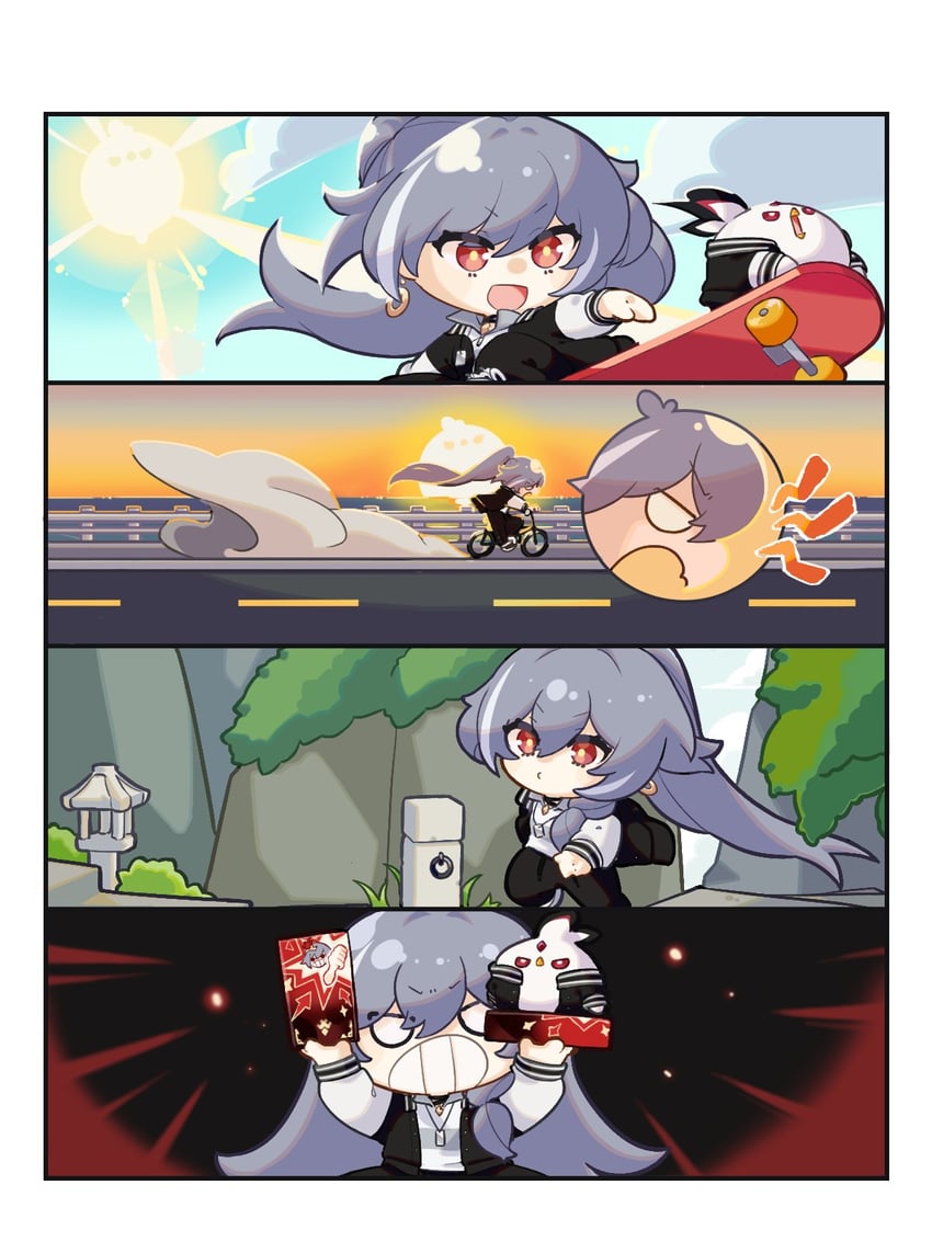 herrscher of sentience and jingwei (honkai and 1 more) drawn by etihwrepap7487