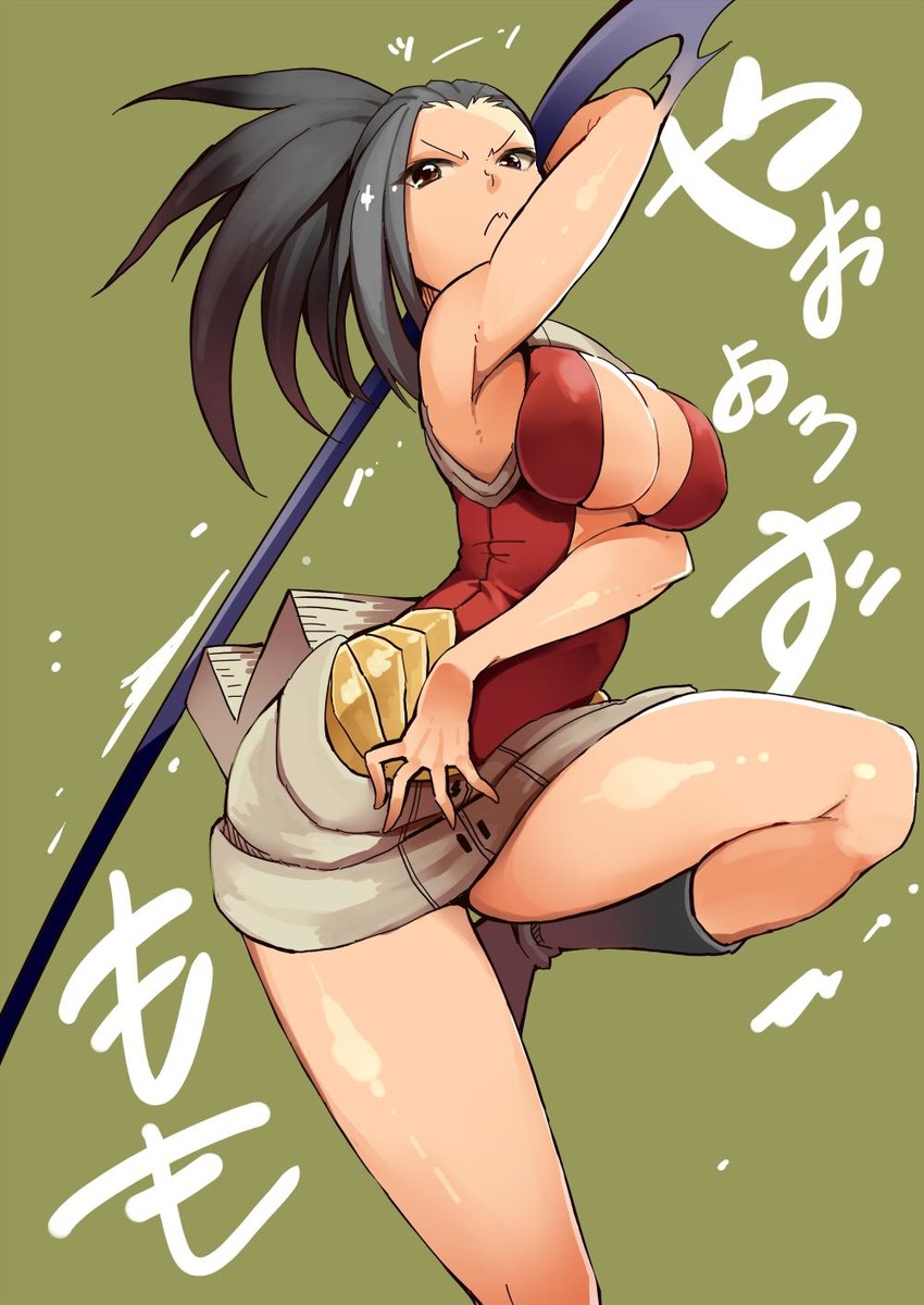 yaoyorozu momo (boku no hero academia) drawn by nac000