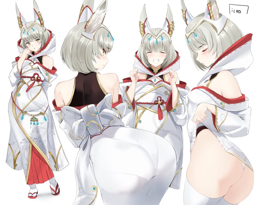 nia (xenoblade chronicles and 1 more) drawn by icoo