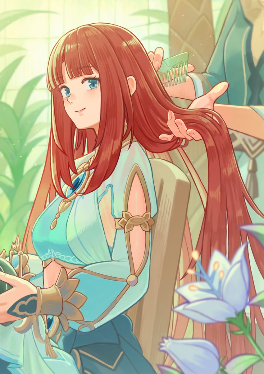 nilou (genshin impact) drawn by afureru_colors