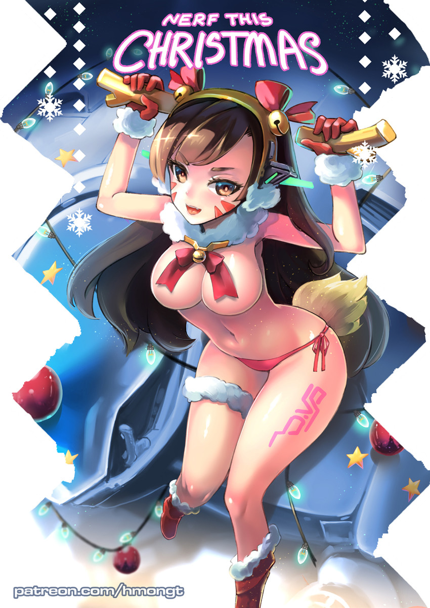 d.va (overwatch and 1 more) drawn by hm_(hmongt)