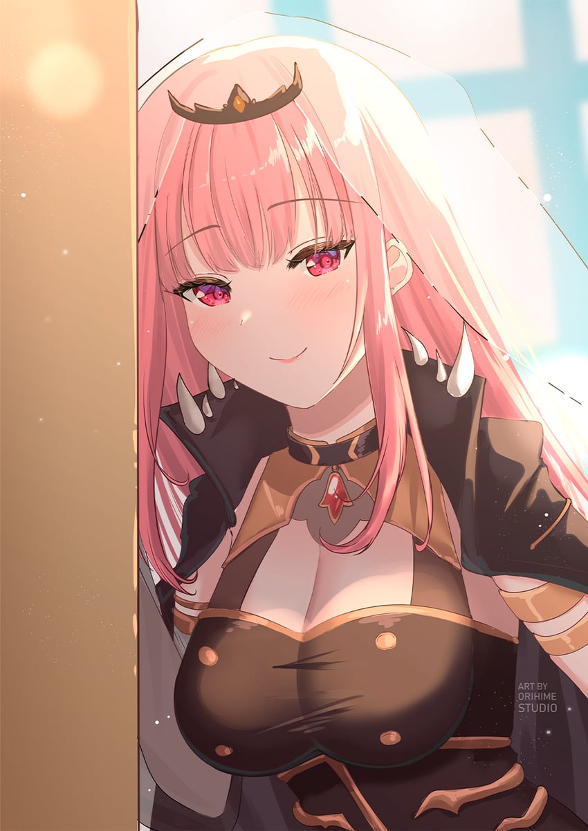 mori calliope (hololive and 1 more) drawn by orihimestudio