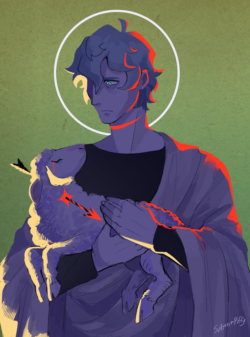 ogami shirou (brand new animal) drawn by salmonpiffy