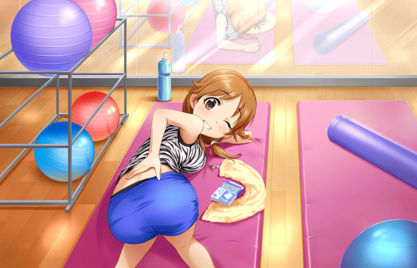 katagiri sanae (idolmaster and 2 more)