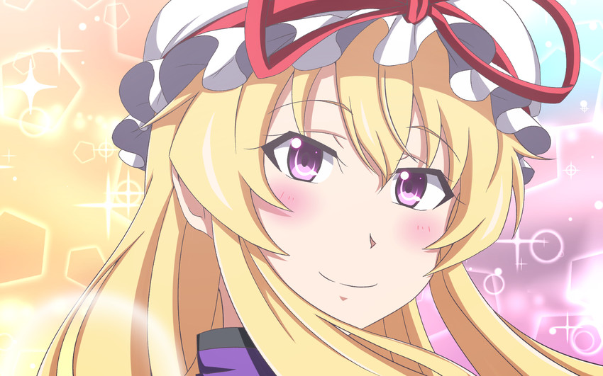 yakumo yukari (touhou and 1 more) drawn by kyoukyan