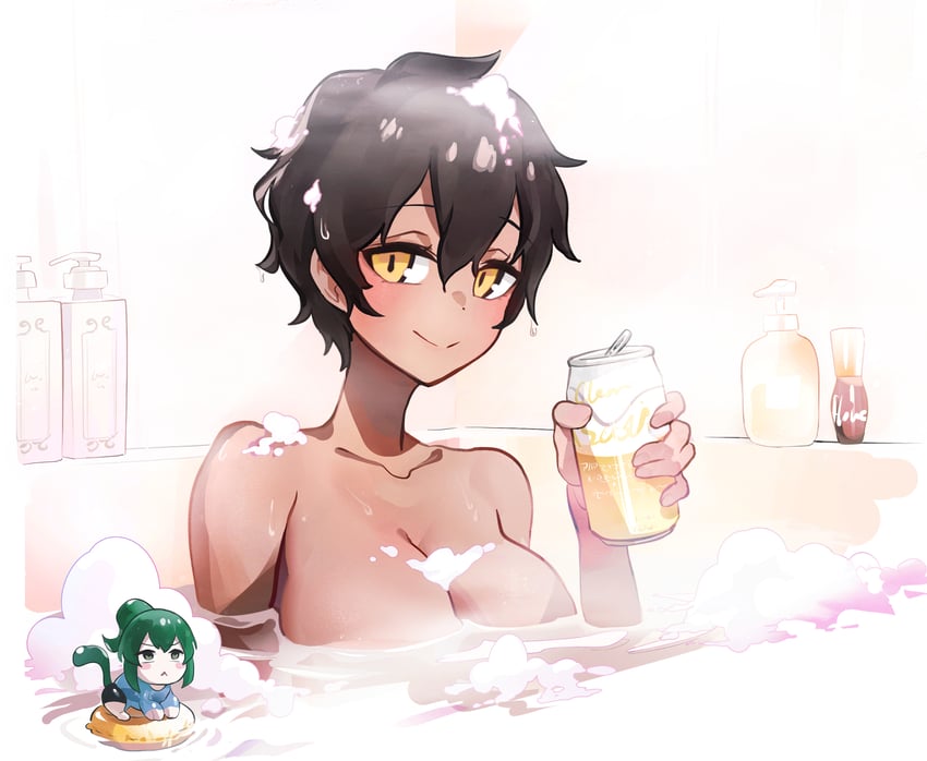 igarashi futaba and kurobe natsumi (senpai ga uzai kouhai no hanashi) drawn by mo0o0rae