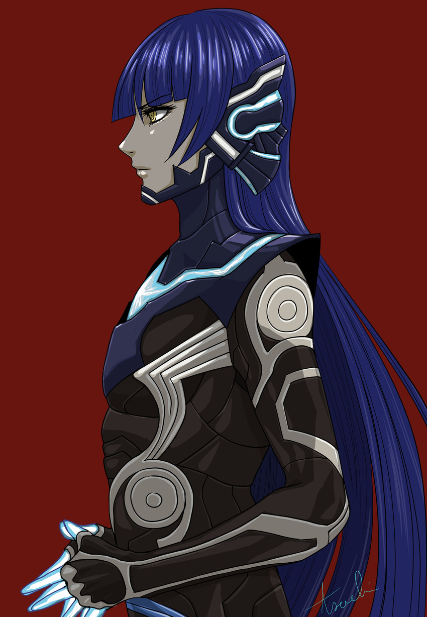 protagonist (shin megami tensei and 1 more) drawn by segata3shirou