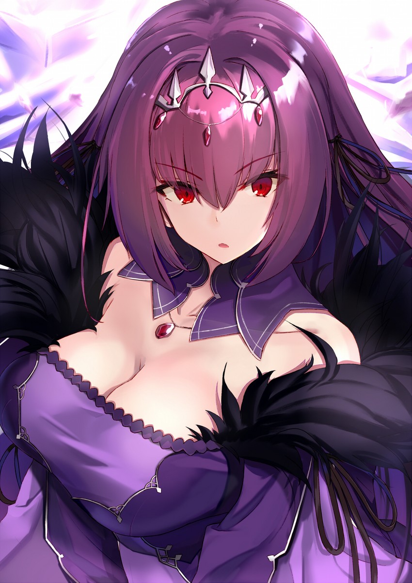 scathach and scathach skadi (fate and 1 more) drawn by ninoude_(ninoude44)