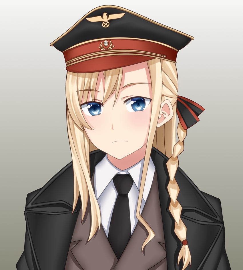 wilhelmina braunschweig ingenohl friedeburg and adolf hitler (high school fleet) drawn by starguard