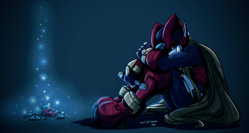 zero, x, zero(z), and cyber elf x (mega man and 1 more) drawn by wing-maiden