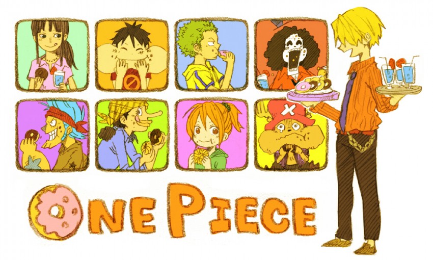 nami, monkey d. luffy, nico robin, roronoa zoro, sanji, and 4 more (one piece) drawn by doctorwolke