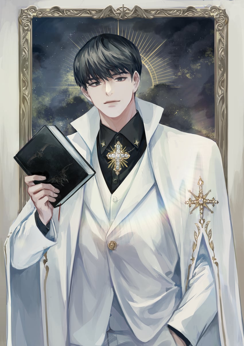 kim dokja (omniscient reader's viewpoint) drawn by tatam_(mmigaya)