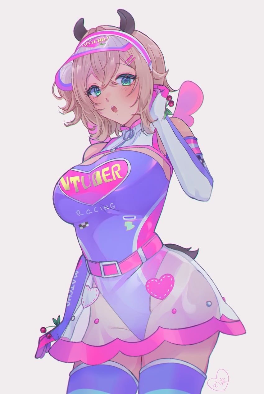 nimi nightmare and ashton marten (indie virtual youtuber) drawn by kokomi_(aniesuakkaman)