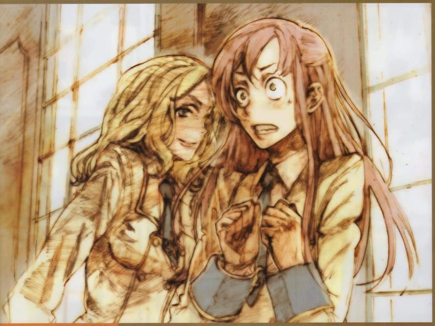 shirley fenette and milly ashford (code geass) drawn by toi8