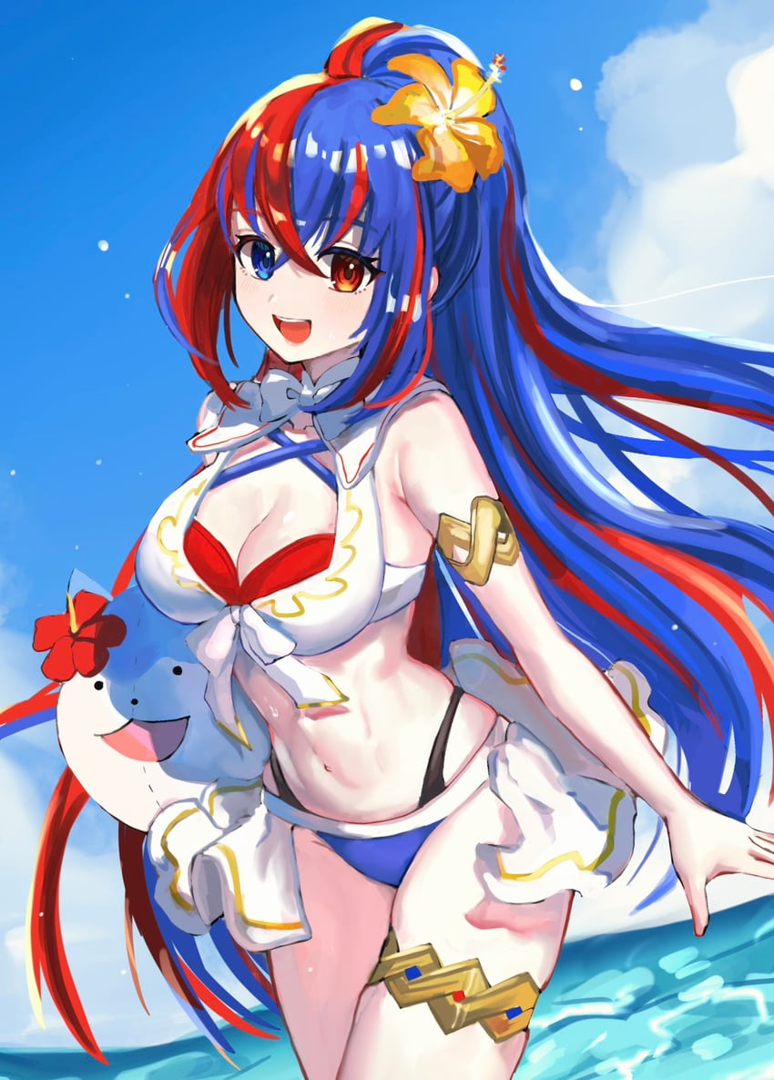female alear and sommie (fire emblem and 2 more) drawn by leon0630claude