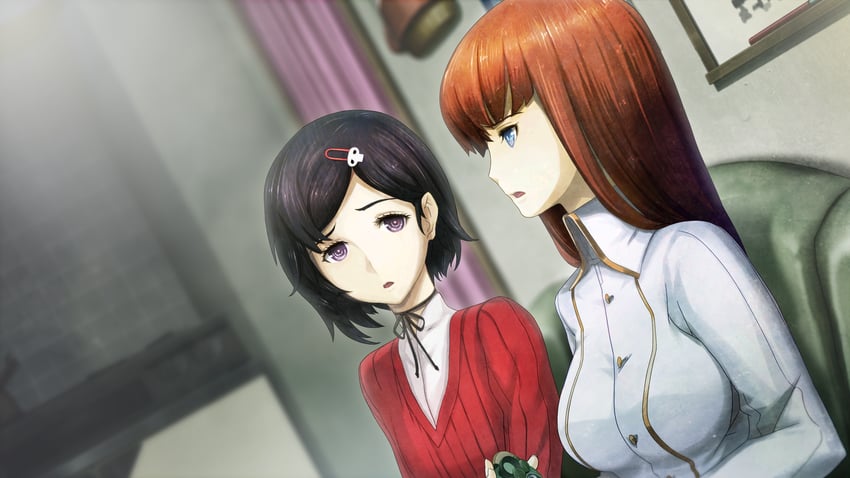 urushibara ruka, upa, and shiina kagari (steins;gate and 1 more) drawn by huke