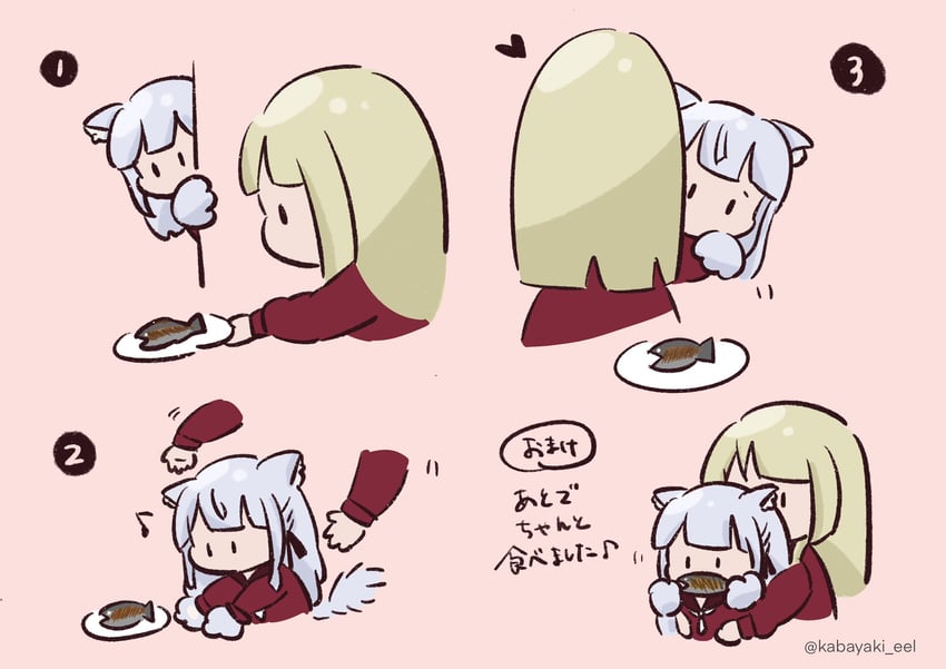 kon kanaho and miyagawa takane (assault lily) drawn by kabayaki_(kabayaki_eel)