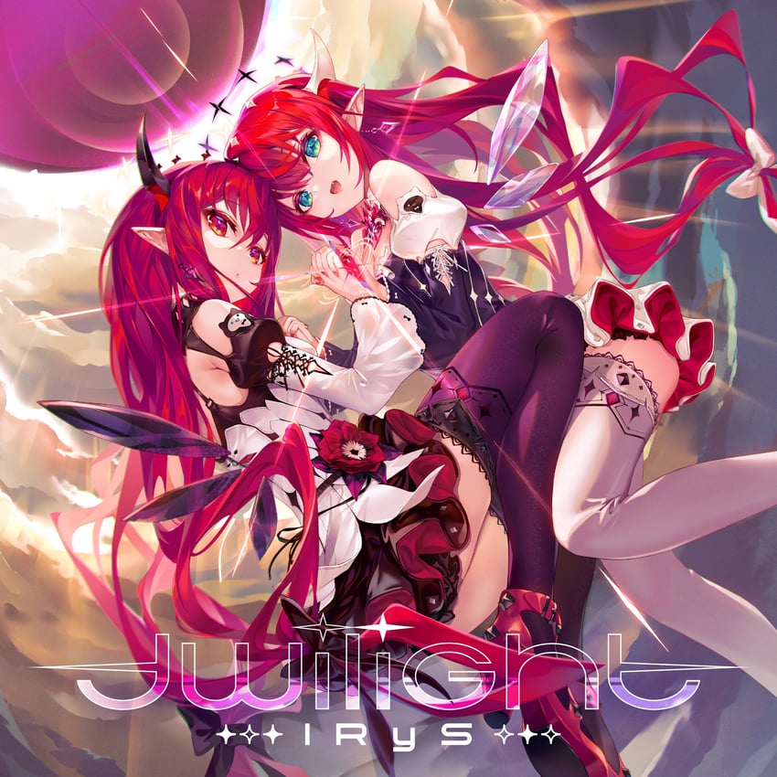 irys, bloom, and gloom (hololive and 2 more) drawn by pondel and saku39_(skb318)