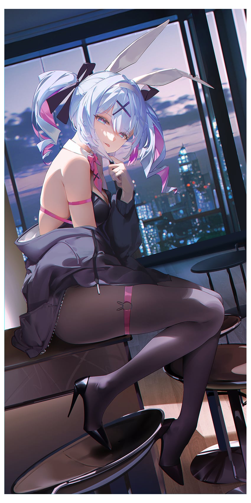 hatsune miku (vocaloid and 1 more) drawn by ribao
