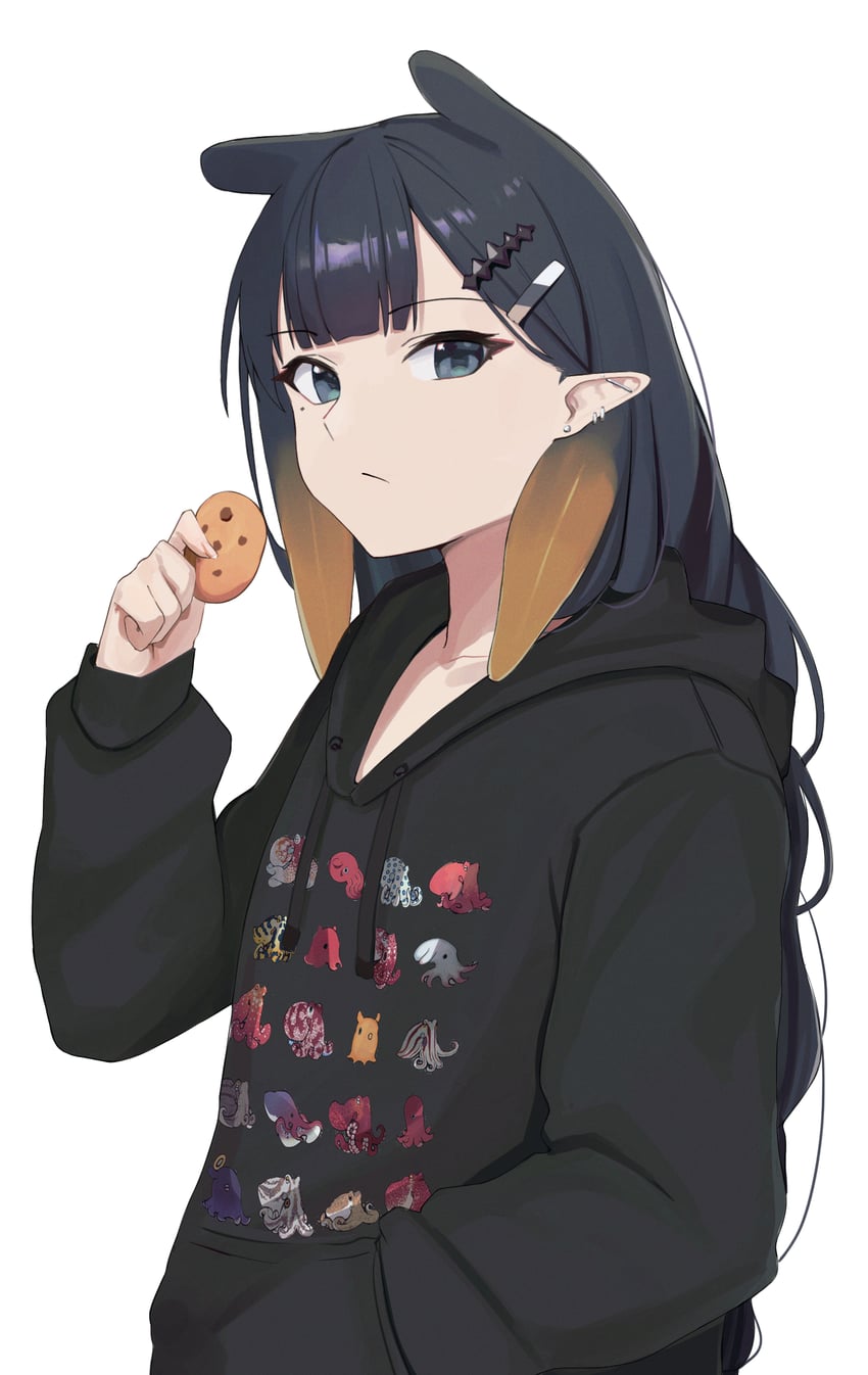 ninomae ina'nis (hololive and 1 more) drawn by ku_roiko