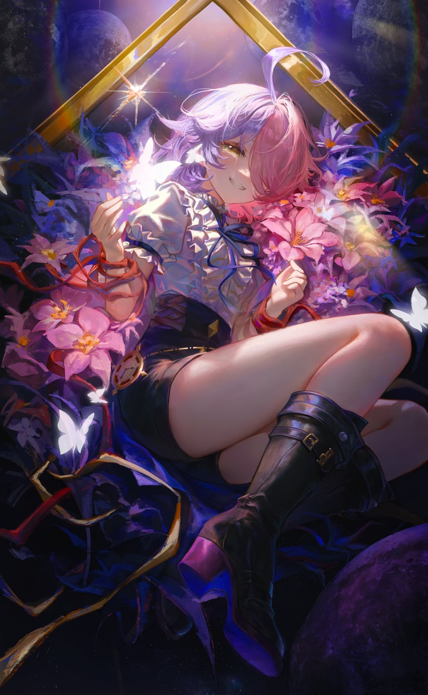 sin mal (honkai and 1 more) drawn by bushilu