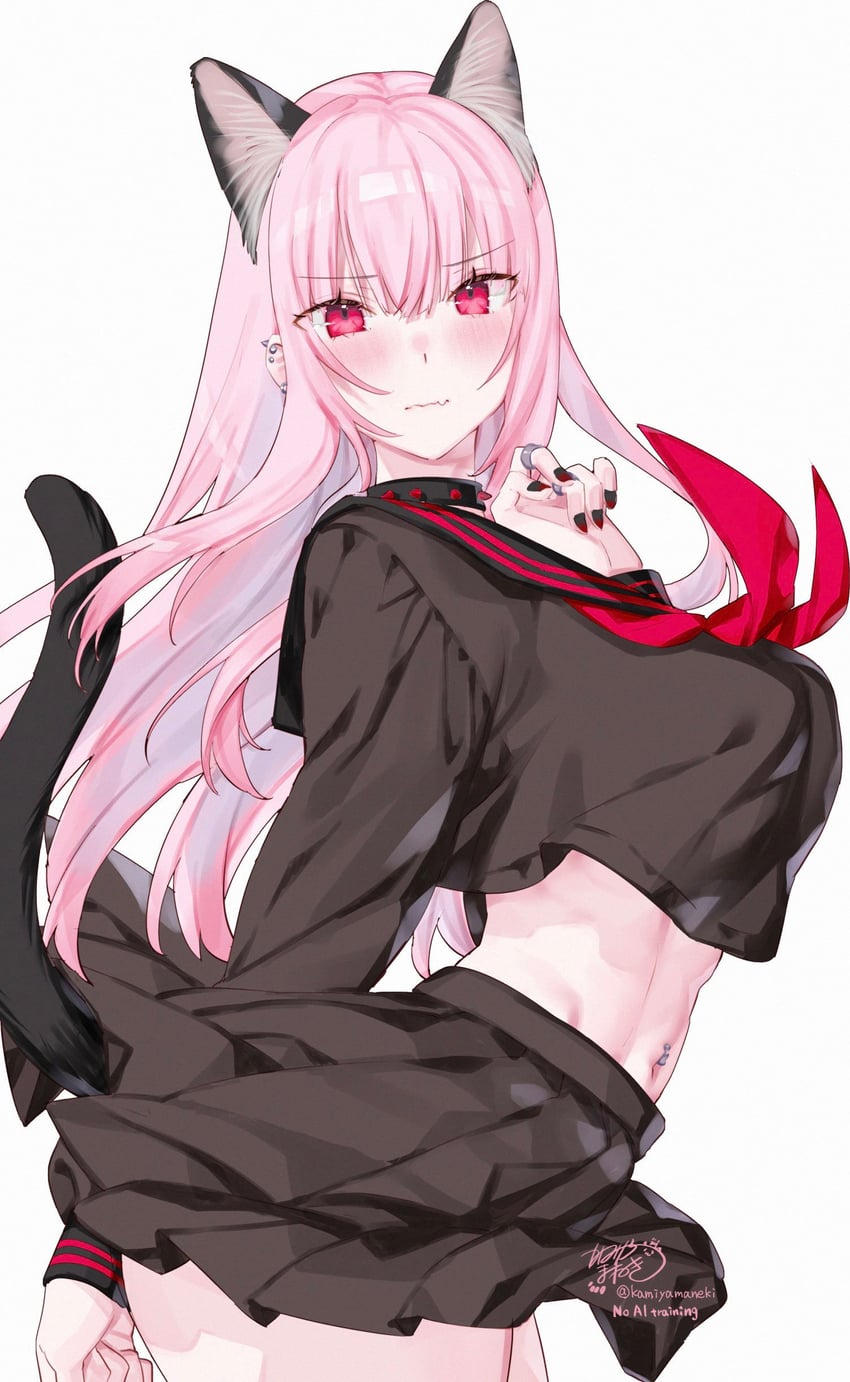 mori calliope (hololive and 1 more) drawn by kamiya_maneki