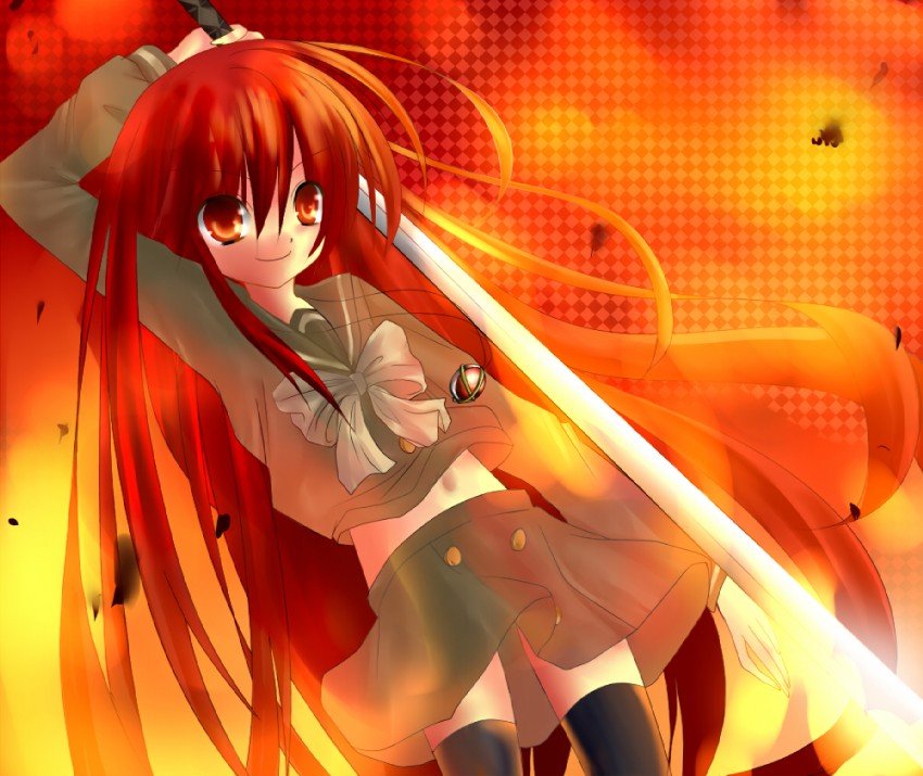 shana and alastor (shakugan no shana) drawn by marimo_(pixiv197410)