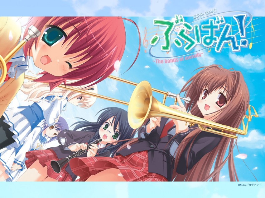 ebihara minase, hibarigaoka yuki, nakanoshima tae, imamiya noriko, and mikage sumi (yuzu-soft and 1 more) drawn by kobuichi and muririn