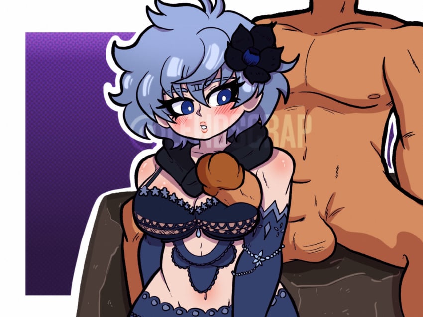 two (drag-on dragoon and 1 more) drawn by lewdscrap