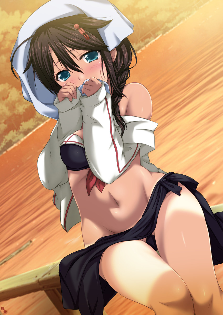 shigure and shigure kai ni (kantai collection) drawn by nijimoto_hirok