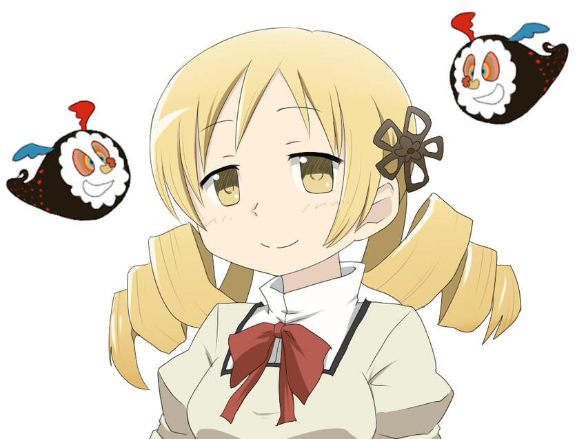tomoe mami and charlotte (mahou shoujo madoka magica) drawn by gazacy_(dai)
