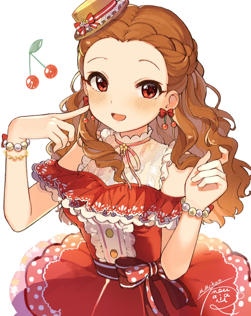 seki hiromi (idolmaster and 2 more) drawn by mmmakaron888