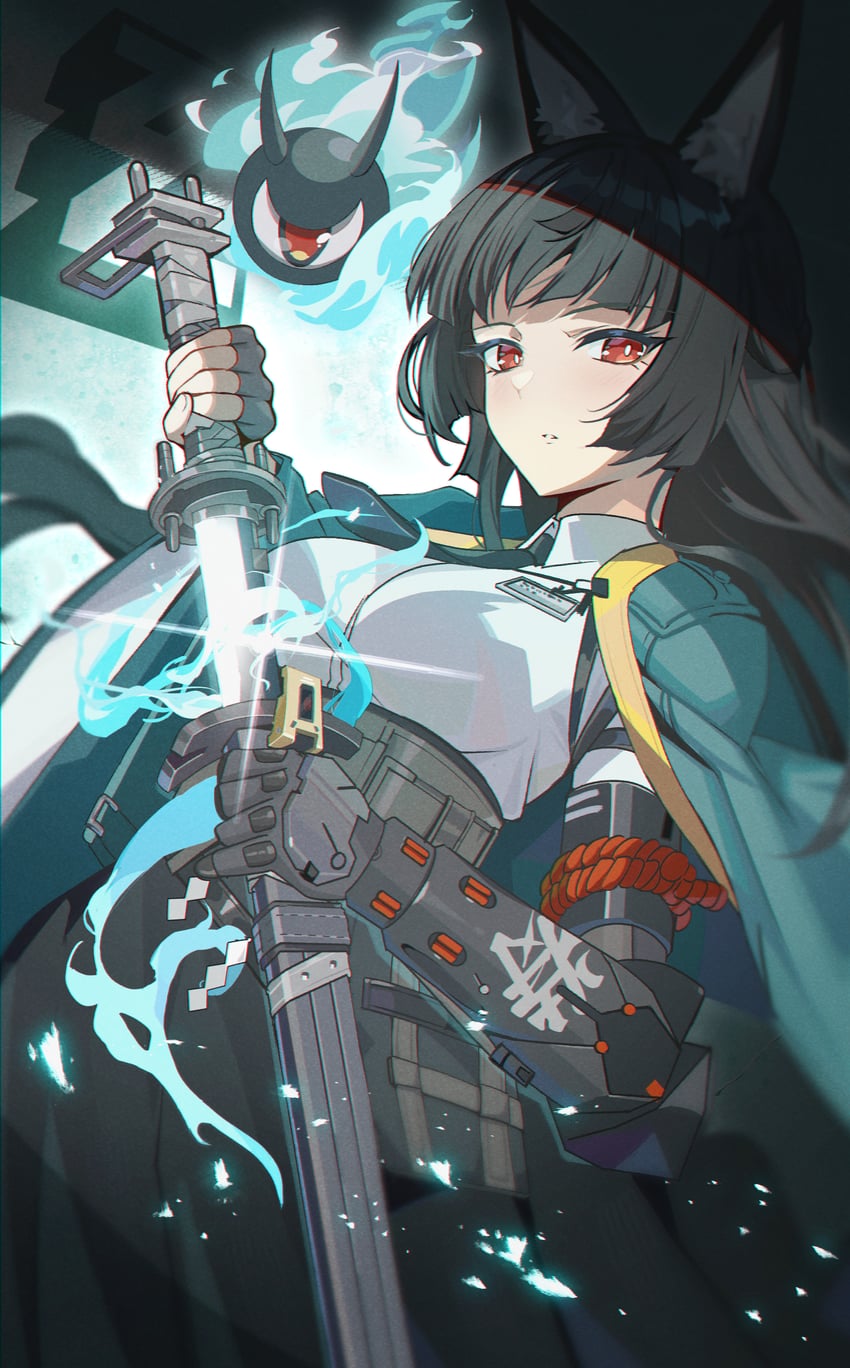 hoshimi miyabi and tailless (zenless zone zero) drawn by mishiro_(ixtlolton)