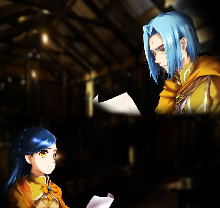 myne and ferdinand (honzuki no gekokujou) drawn by genya_(genya67)