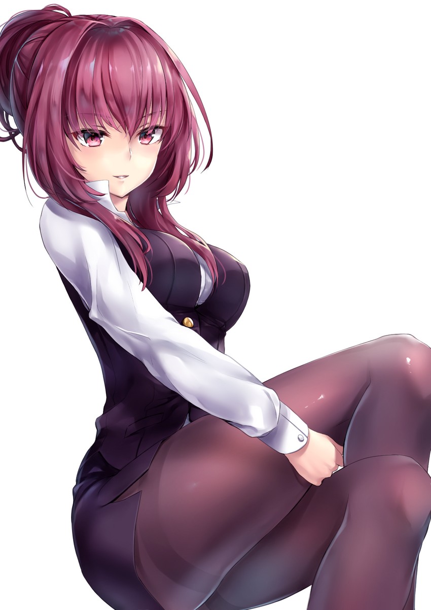 scathach (fate and 1 more) drawn by hane_yuki