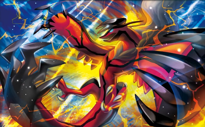 yveltal (pokemon and 1 more) drawn by tsutsui_misa