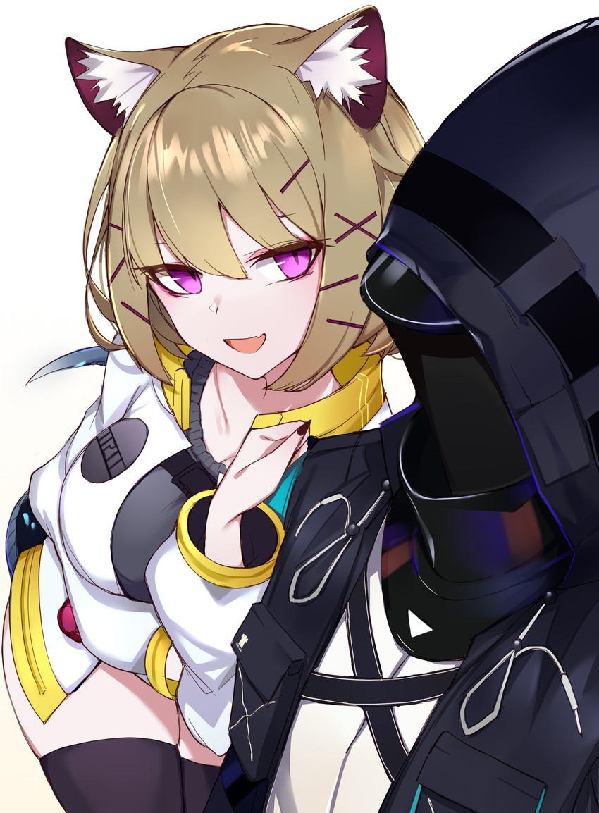 doctor and utage (arknights) drawn by choumi_wuti_(xueye_fanmang_zhong)