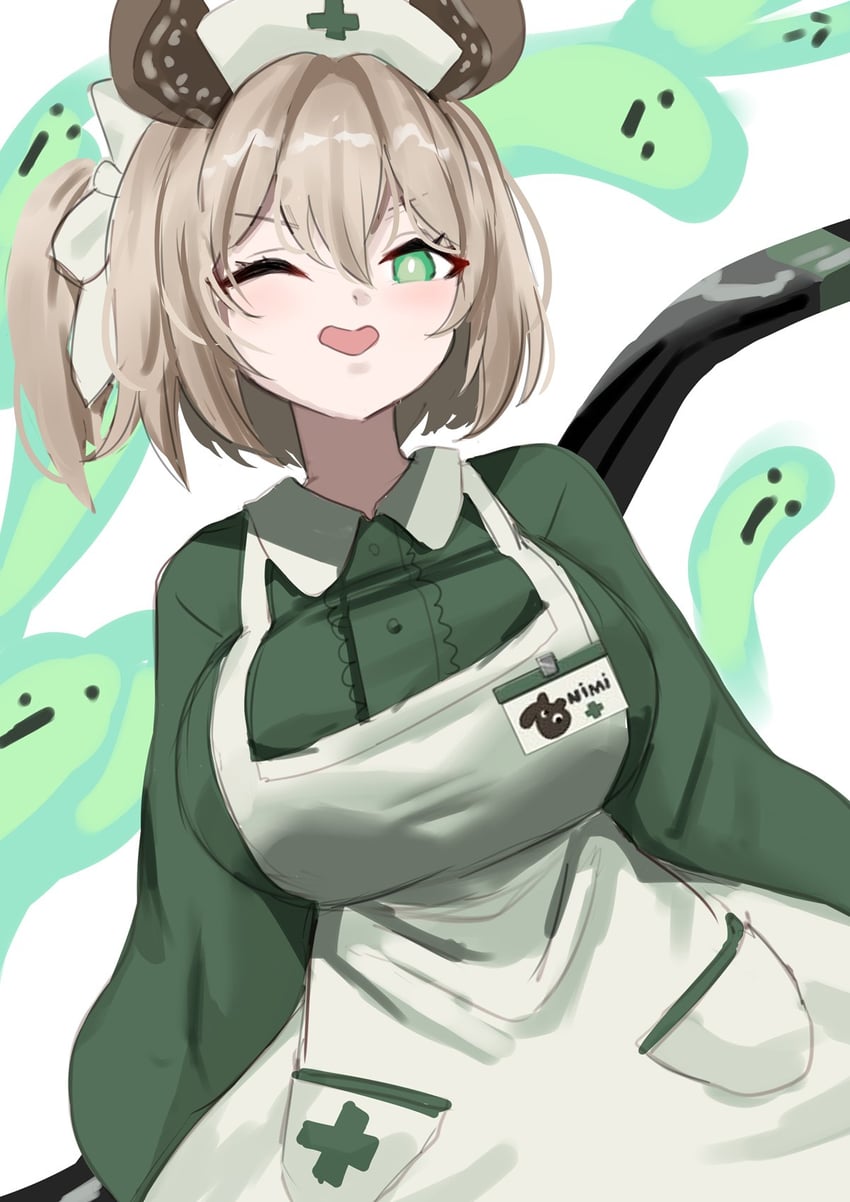 nimi nightmare and naplings (indie virtual youtuber) drawn by redi_(rasec_asdjh)