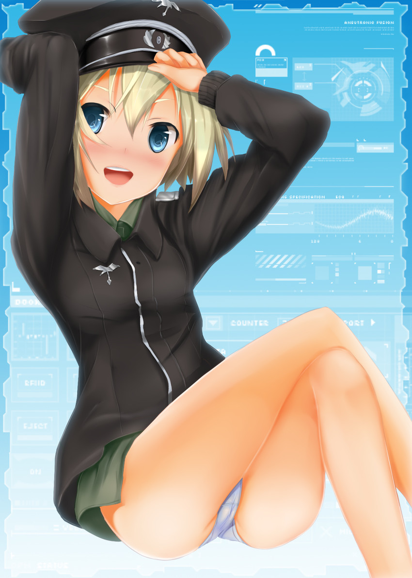 erica hartmann (world witches series and 1 more) drawn by mizuki_makoto and pitui1996