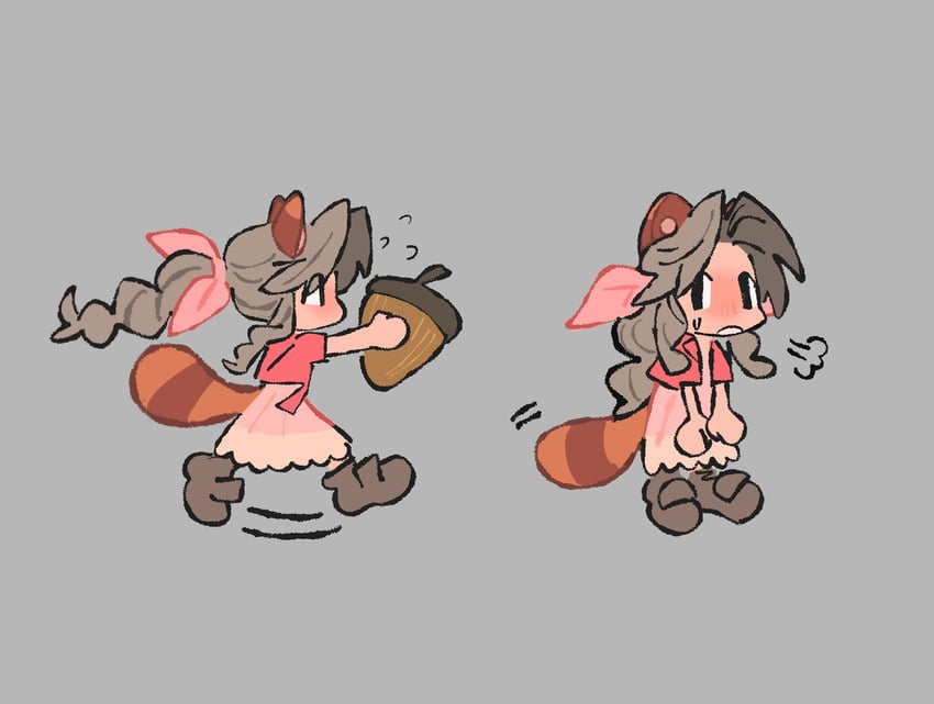 aerith gainsborough (final fantasy and 1 more) drawn by mmmckayyy