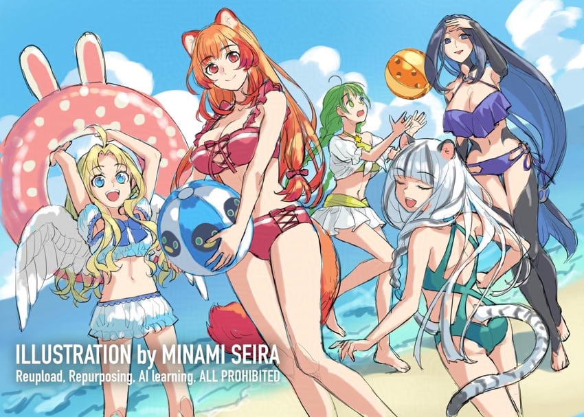 raphtalia, filo, rishia ivyred, atla fayon, and sadina (tate no yuusha no nariagari) drawn by minami_seira