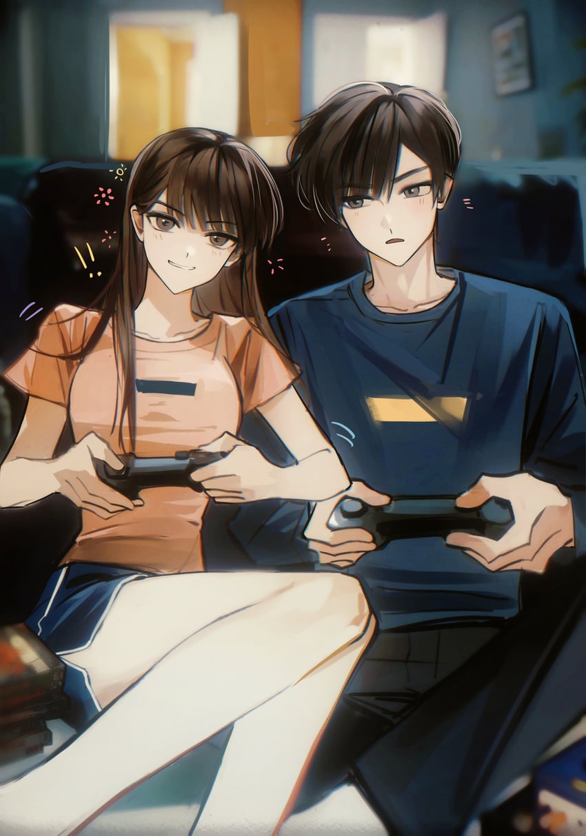 lu xiaoran and shu yi (nv qin jie shi xiuluo chang) drawn by mkmwyydlp