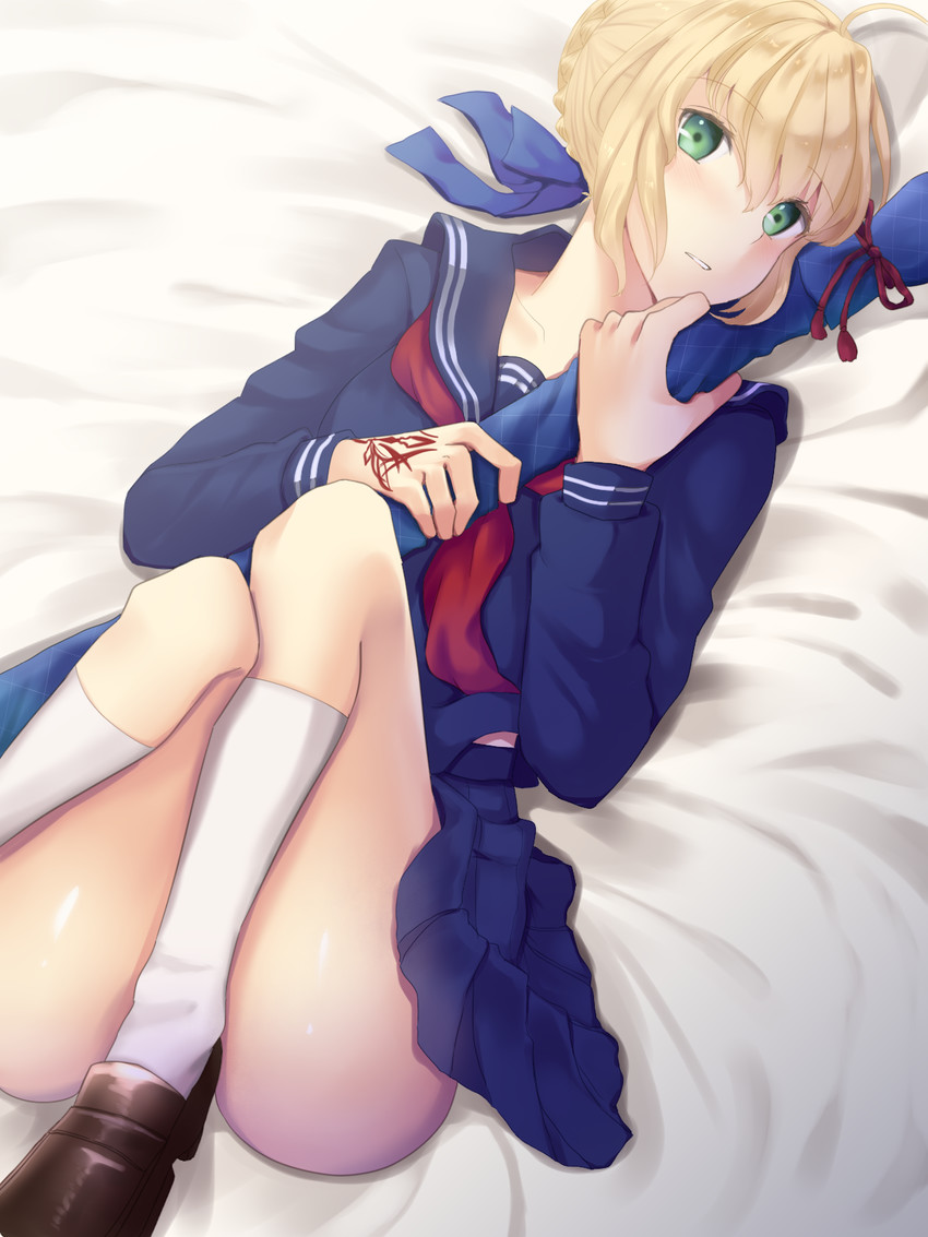 artoria pendragon and master artoria (fate and 2 more) drawn by guricoogen