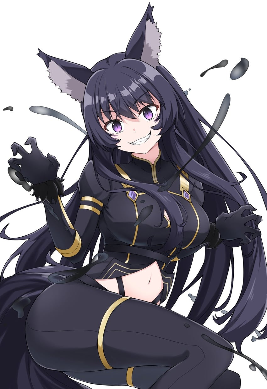 delta (kage no jitsuryokusha ni naritakute!) drawn by yamichi_(yamichi8369)