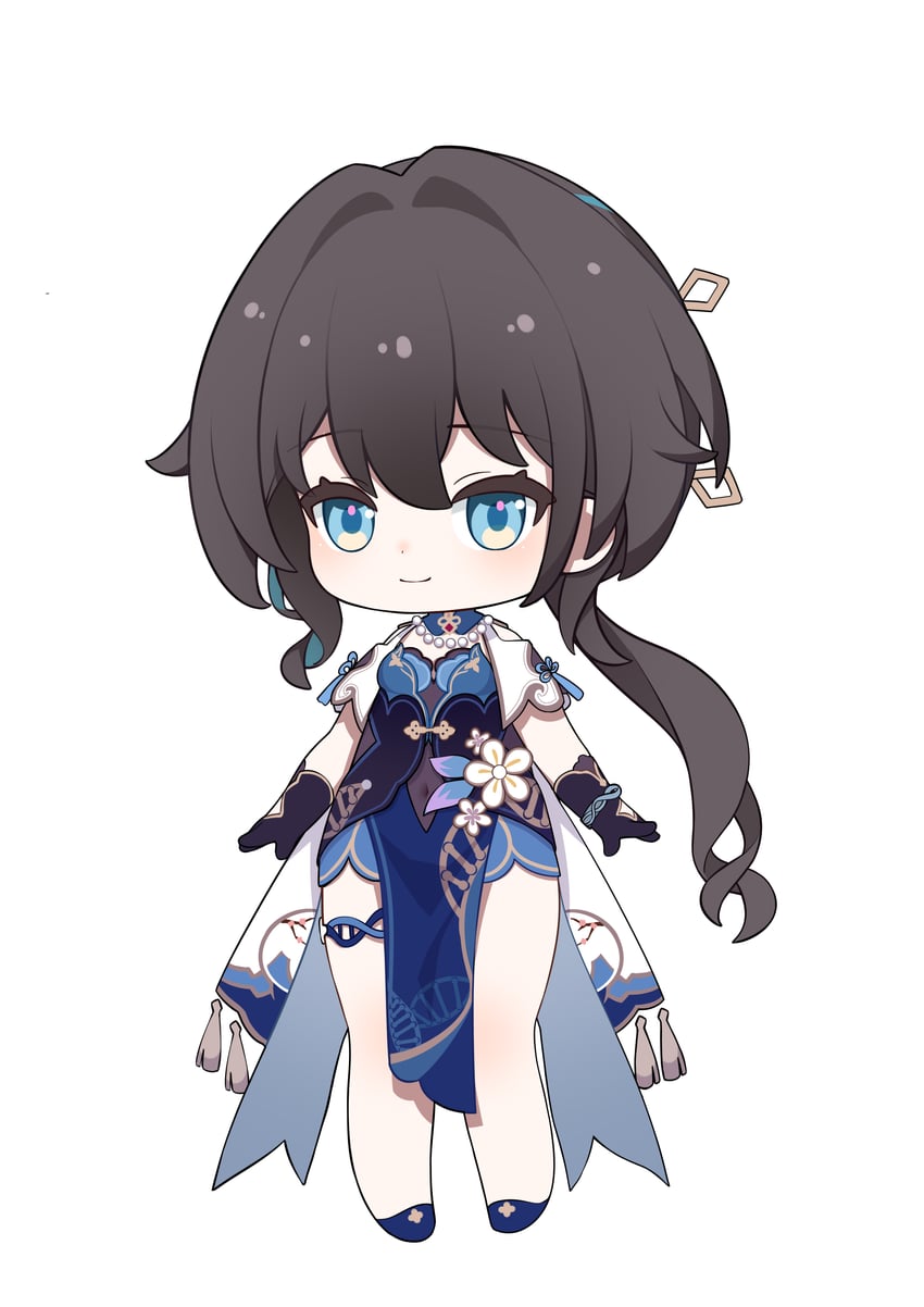 ruan mei (honkai and 1 more) drawn by ruochi_lk