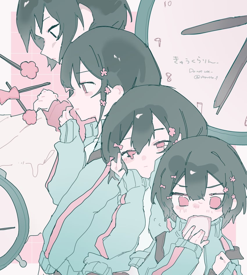 kurari-chan (iyowa girls and 1 more) drawn by apu_(aputto_9)