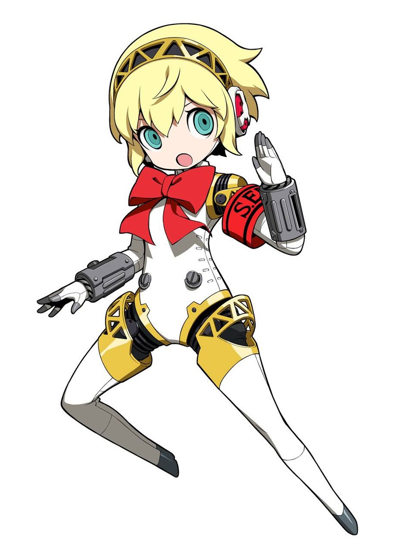 aigis (persona and 3 more) drawn by oribe_hanako